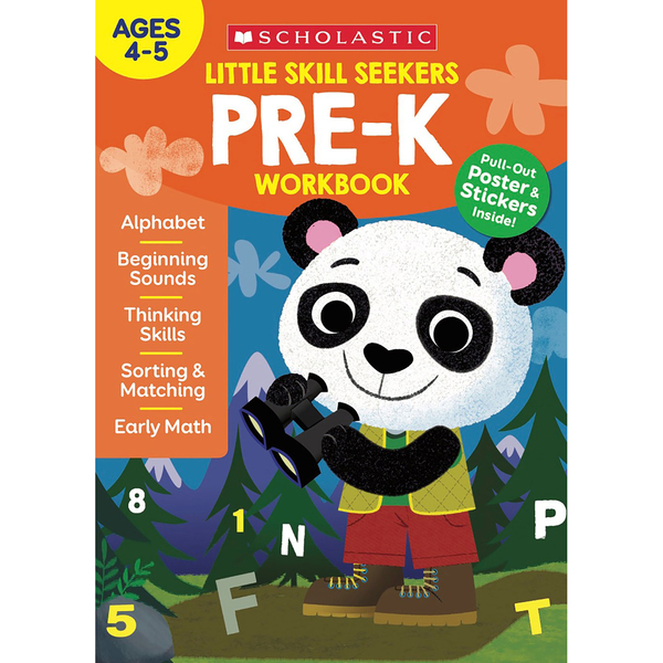 Scholastic Little Skill Seekers - Pre-K Workbook 9781338602425